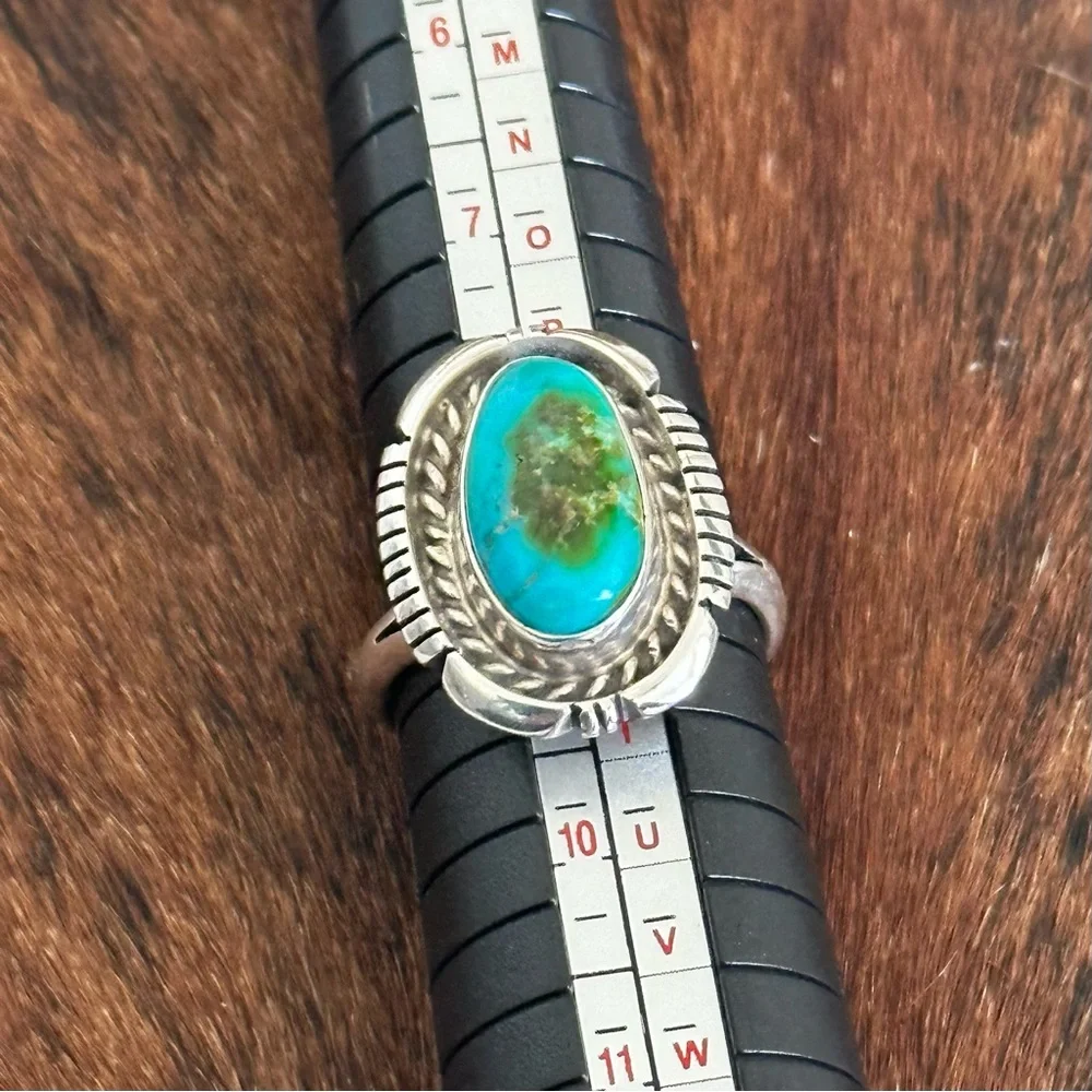 Sterling Silver and Turquoise Native Ring NWOT - Picture 11 of 15